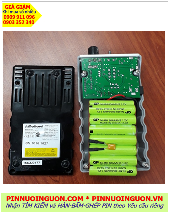 PIn thiết bị Y tế Pin Medicool SN0712807 , Pin sạc Medicool 24v-800mAh chính hãng